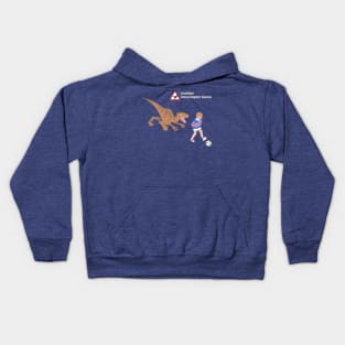 Untitled Velociraptor Game Kids Hoodie